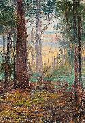 Frederick Mccubbin Forest Macedon painting